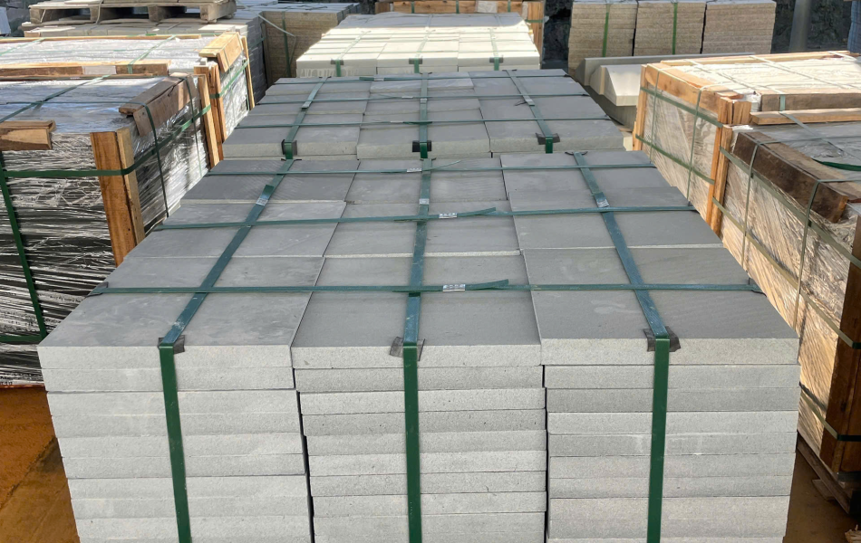 Đ&aacute; Sa Thạch xanh cắt th&ocirc;