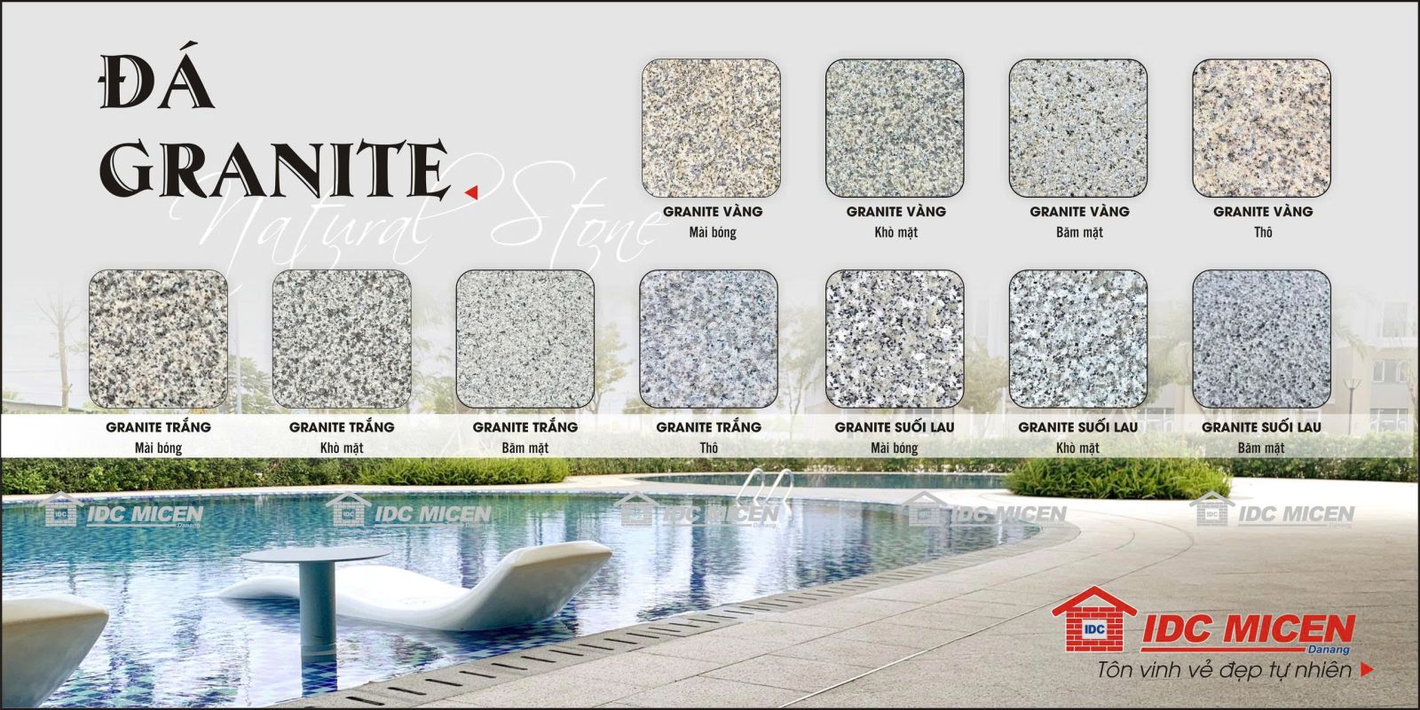 Bộ sưu tập đá granite IDC MICEN
