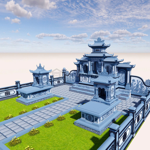 Lăng mộ đ&aacute; mỹ nghệ